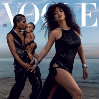 Ріанна та A$AP Rocky разом із сином на обкладинці British Vogue