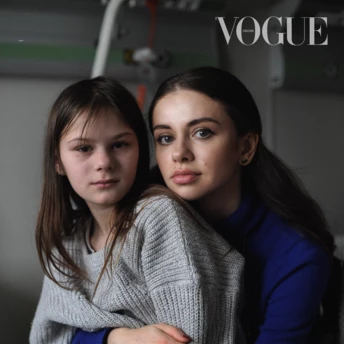 "I dream that our hospital resembles Disneyland":  Anastasia Maherramova, press secretary at Okhmatdyt Children's Hospital in Kyiv,  in an interview with Vogue