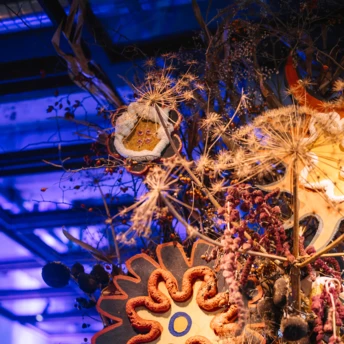 Сила синергії: сестри Фельдман та флорист Сергій Парфьонов створили унікальний артоб'єкт 