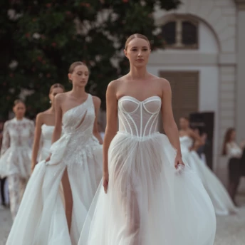 Український бренд весільних суконь Yedyna презентував нову колекцію в Мілані 