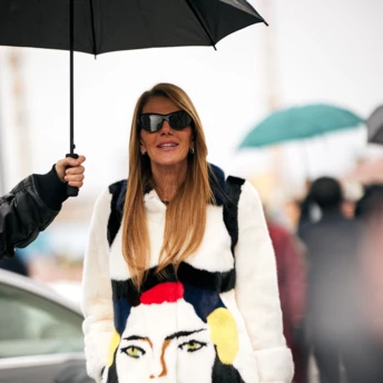 Наймодніші дівчата на Тижні чоловічої моди в Мілані