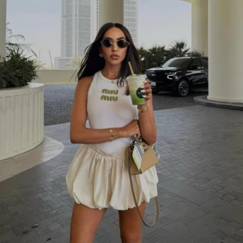 Streetstyle: як модниці носять спідницю bubble вже зараз