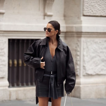 Streetstyle: чоботи peep-toe – наймодніше взуття цієї осені