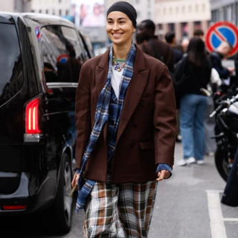 Тартан: як правильно носити модний принт у клітинку цього сезону