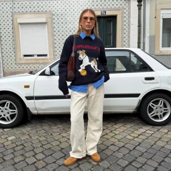 Светри з паттернами — улюблений тренд модниць, які обирають речі з характером