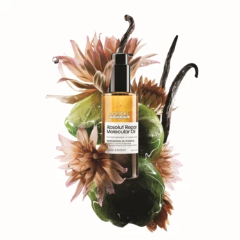 Новий етап у науковому догляді за волоссям: двофазна олійка Absolut Repair Molecular L’Oréal Professionnel