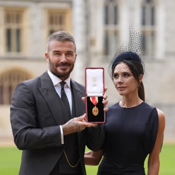 Девід Бекхем отримав титул лицаря від короля Чарльза