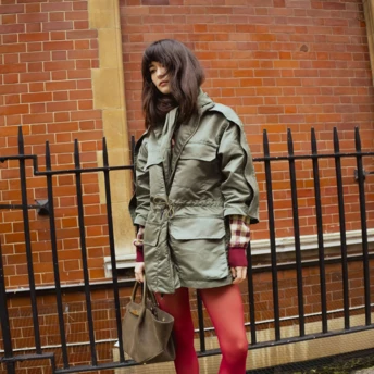 Куртка карго — ще один наймодніший верхній одяг на ранню весну 2026