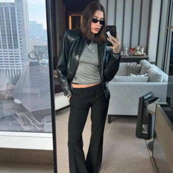 6 ідеальних весняних образів Гейлі Бібер під час поїздки в Токіо