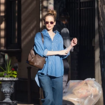 Як Дженніфер Лоуренс надихає нас вдягнути джинсовий total look вже цього сезону