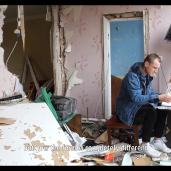 Як створювався фільм  «Блаженні» - чуттєва стрічка про мистецтво та війну 