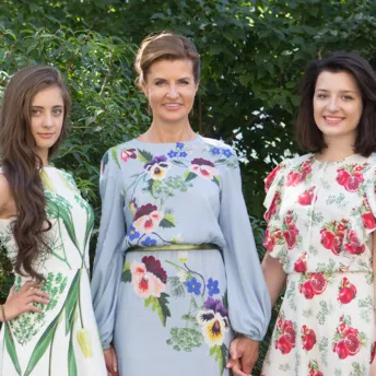 День независимости: Марина Порошенко в Navro