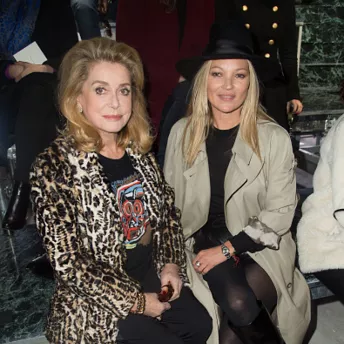 PFW: первый ряд шоу Saint Laurent