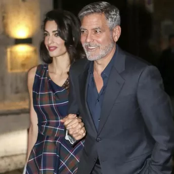 Образ дня: Амаль Клуни в Риме