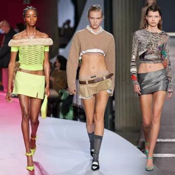 Мини-юбка — незамения вещь в гардеробе в 2022 году