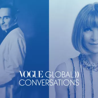 Джон Гальяно в новом выпуске Vogue Global Conversations
