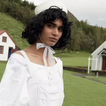 Письма из Исландии: романтичный гардероб в белом цвете