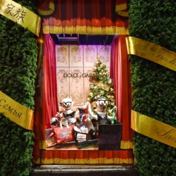 Різдвяна казка Dolce & Gabbana в Harrods