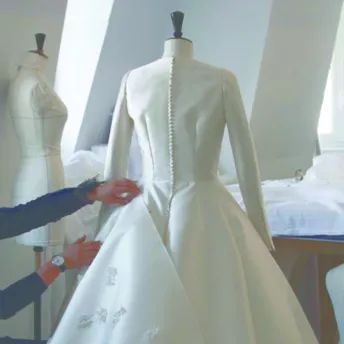 Как создавалось свадебное платье Миранды Керр