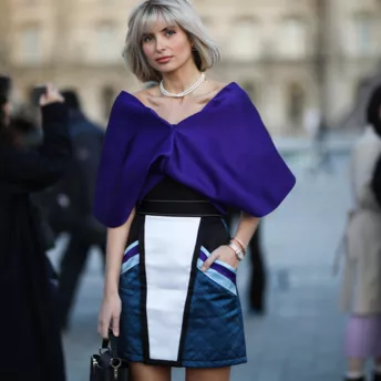 Streetstyle: 12 способов как носить стеганую юбку этой осенью