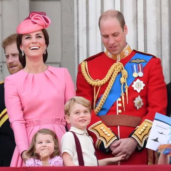 Family look: Кейт Миддлтон и принцесса Шарлотта в розовом