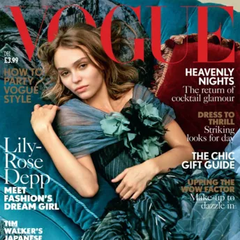 Лили-Роуз Депп украсила обложку Vogue Britain
