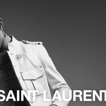 Трэвис Скотт – новое лицо Saint Laurent