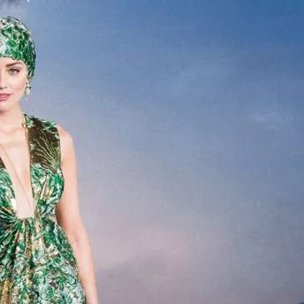 Образ дня: Эмбер Хёрд в Valentino Couture