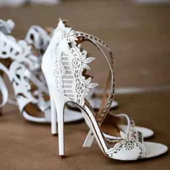 Коллекция свадебной обуви Marchesa
