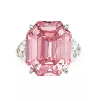 Найдорожчий рожевий діамант проданий на аукціоні Christie's