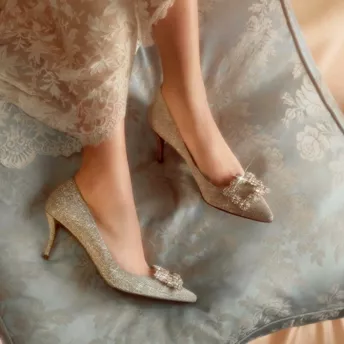 5 самых красивых свадебных коллекций обуви