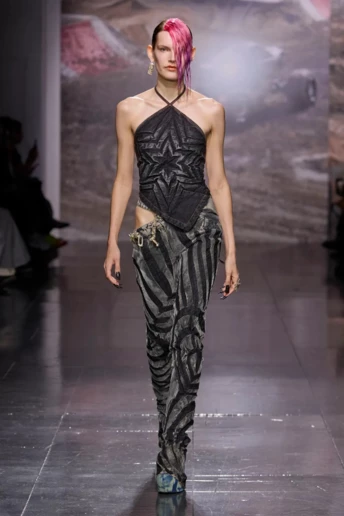 Masha Popova’s Spring Summer 2024 collection rages through London Fashion Week