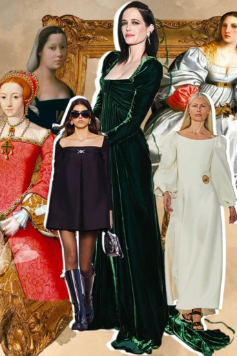 Сукні в стилі епохи Відродження — несподіваний святковий вибір цього сезону