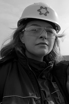 Wind of Change: Women Overcoming Gender Stereotypes in Careers. Olesia Holub, blast furnace shop, Kametstal Steel Plant