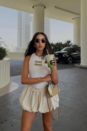 Streetstyle: як модниці носять спідницю bubble вже зараз