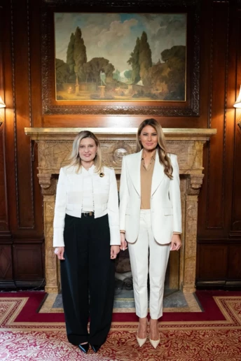 Олена Зеленська зустрілася з Меланією Трамп на полях Генасамблеї ООН