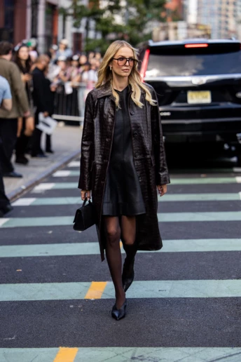 Streetstyle: 5 наймодніших шкіряних суконь сезону осінь-зима 2025/2026