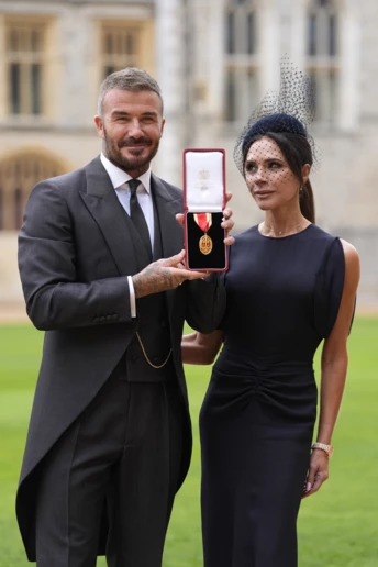 Девід Бекхем отримав титул лицаря від короля Чарльза