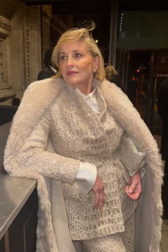 Ідеальна стрижка для блондинок після 50 на прикладі Шерон Стоун