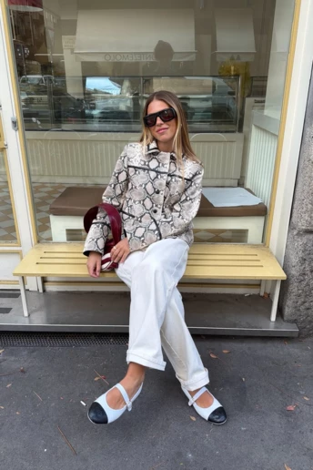 5 наймодніших балеток в образах зі штанами на весну 2026