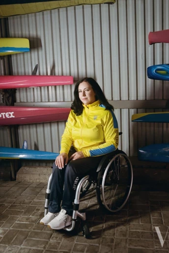 Герої:  чемпіонка світу та Європи, паралімпійска призерка з параканое Марина Мажула 