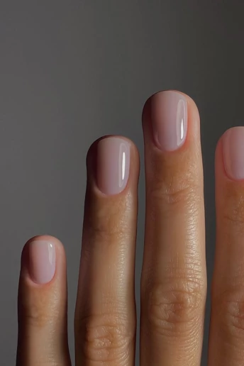 Бузкові нігті — свіжа альтернатива класичному нюду