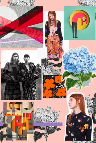 Мудборд коллекции POUSTOVIT осень-зима 2015/2016
