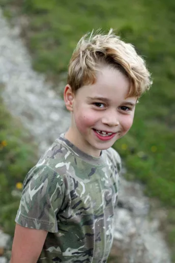 Новые фотографии принца Джорджа в честь 7-летия