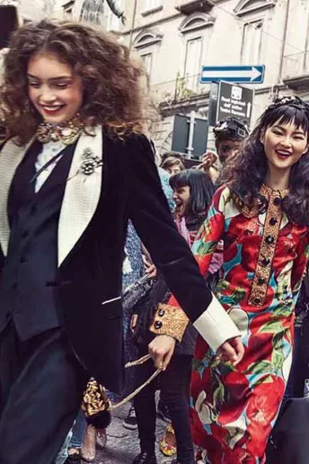 Уличные танцы в рекламной кампании Dolce & Gabbana