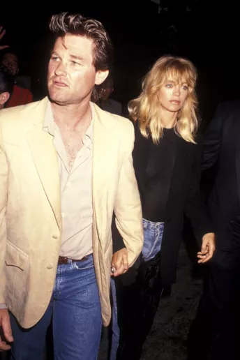Стильні та гарячі Голді Гоун та Курт Рассел у 1980-х