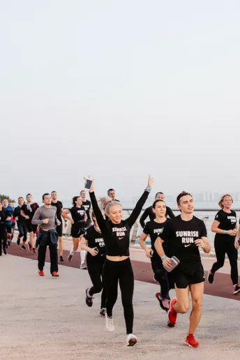 Солнцу навстречу: как прошел Nike Sunrise Run
