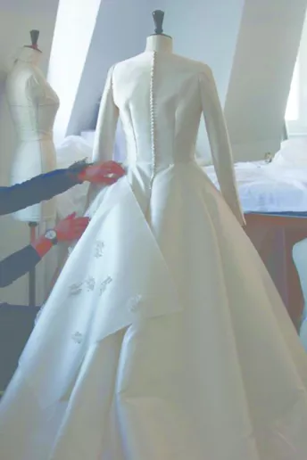 Як створювалася весільна сукня Міранди Керр