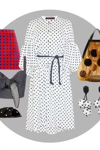 Принцеса на горошині: 25 ідей для вбрання polka dot