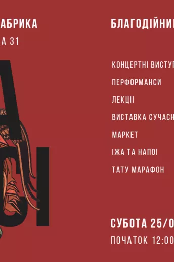 Мистецтво, що «На часі»: благодійний захід на підтримку українських культурних діячів